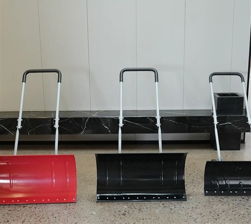 مجرفة ثلج جديدة ذات شريط مزدوج لعام 2025 عبارة عن مجرفة ثلج ثابتة لتصفية رصيف الممر