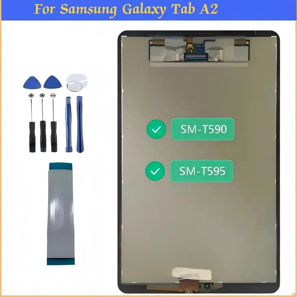 

Дисплейный модуль (LCD + тачскрин) для Samsung Galaxy Tab A2 SM-T590 SM-T595 T590 T595 2018 10.5 дюймов, для ремонта
