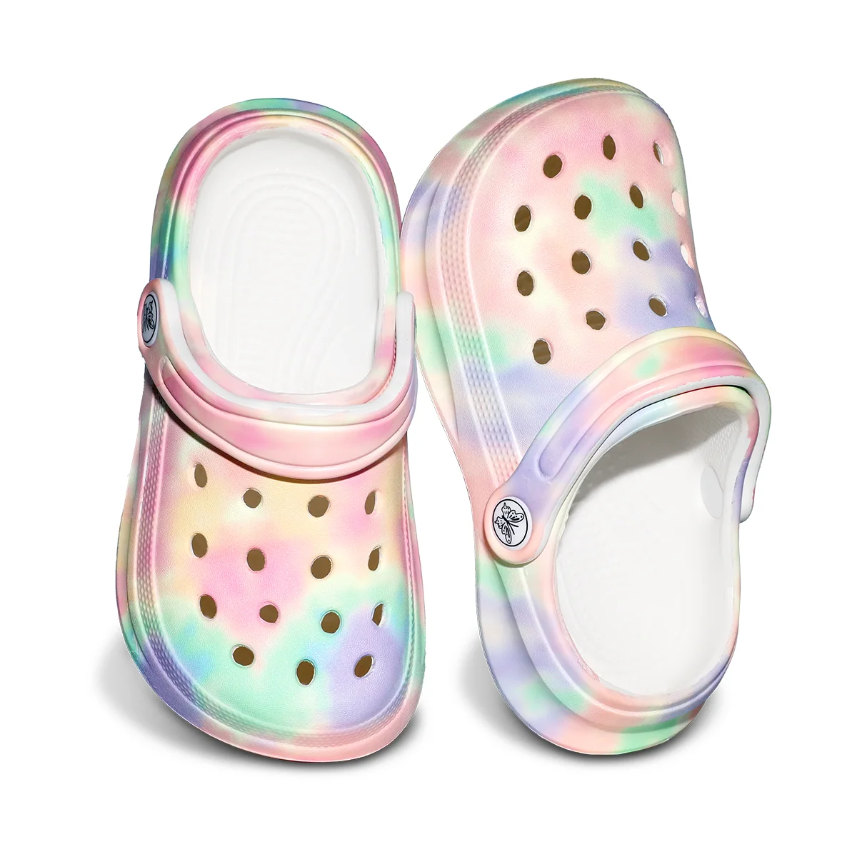 Kids Slip-On Clogs and Mules - Breathable, Waterproof, EVA Garden Shoes with Decorative Chain for Beach and Everyday Wear 168