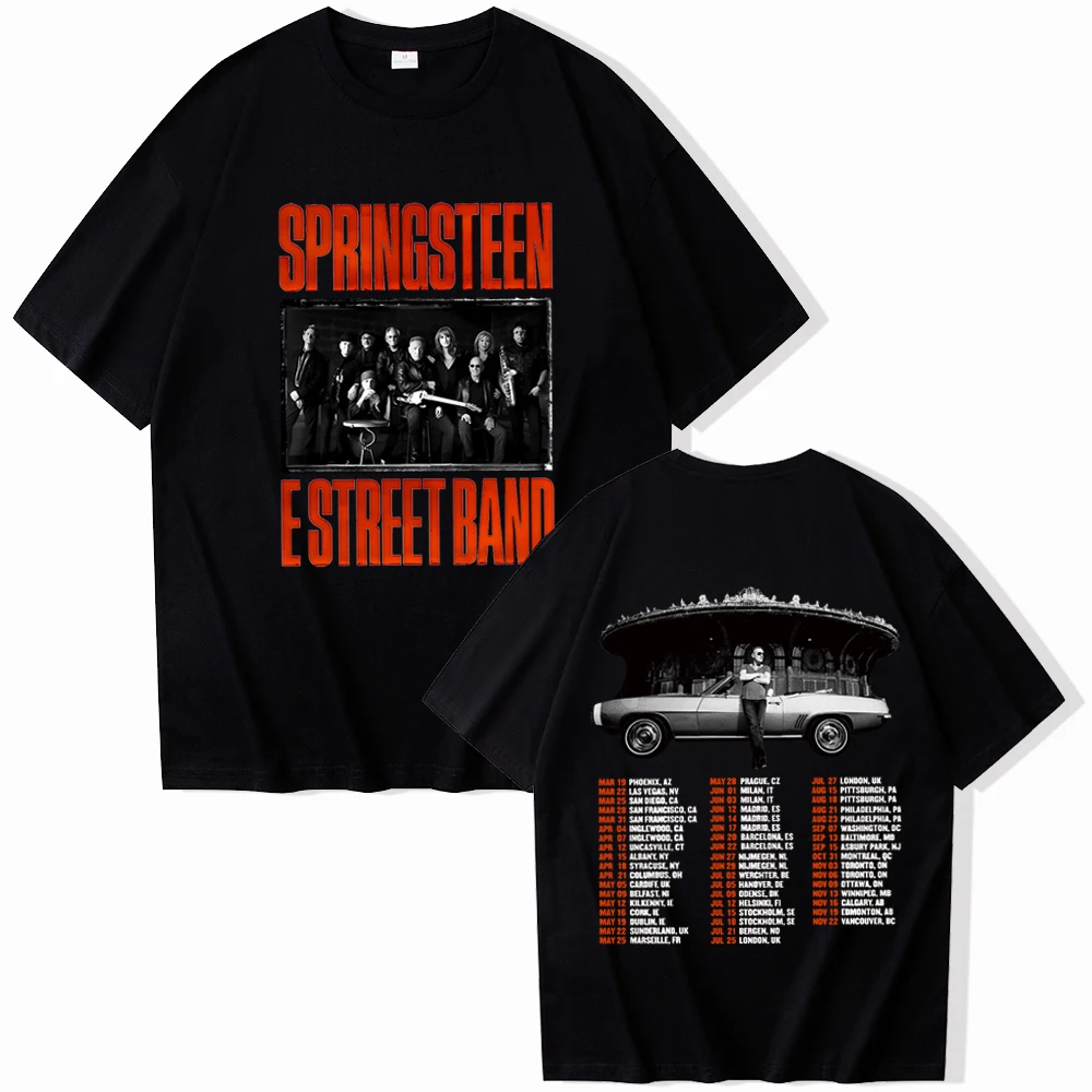 

Bruce Springsteen and E Street Tour Shirt Springsteen Shirt Springsteen Music Tour 2024 Unisex Pullover Tops Streetwear