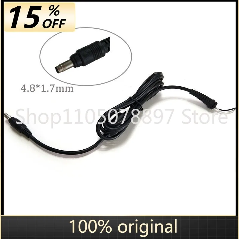 Cable de Alimentación CC para Portátil HP Compaq, Conector CC de 4.8 mm x 1.7 mm con Núcleo de Ferrita, 1.5 m