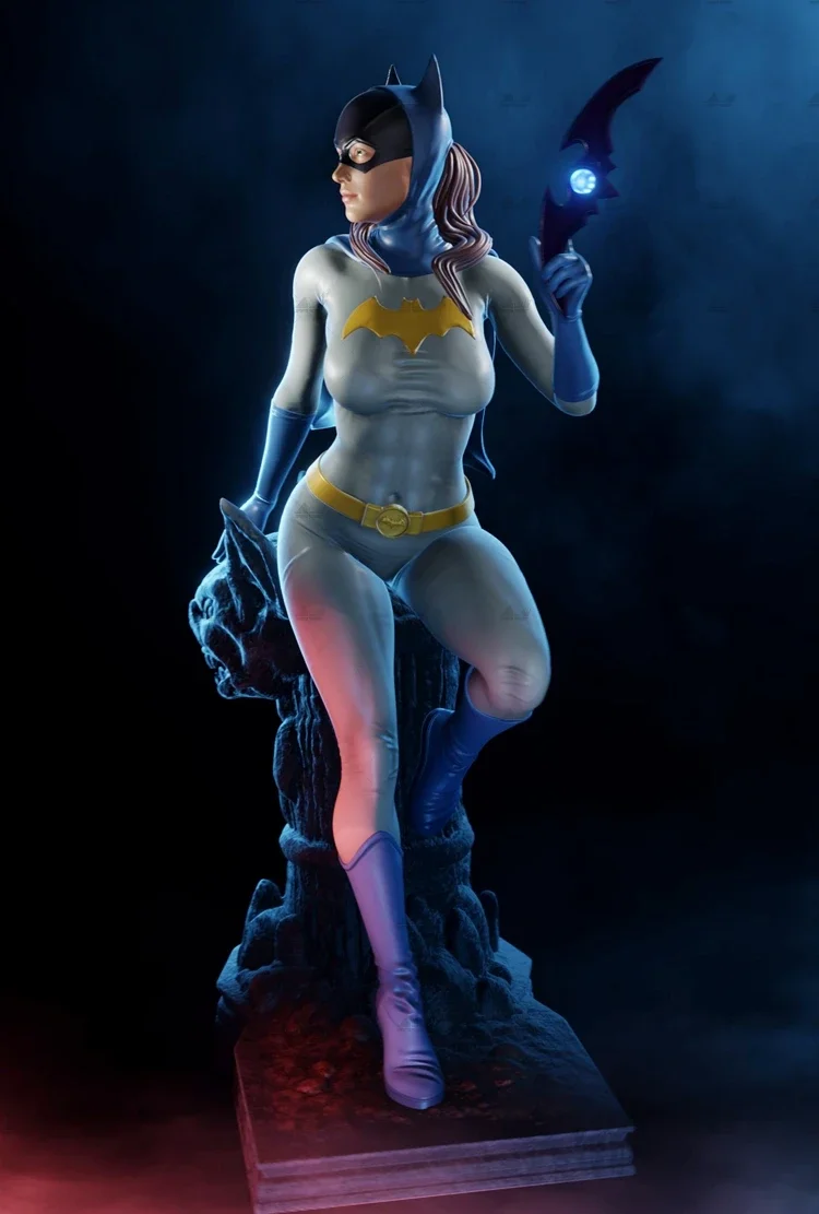 

1/24 1/18 Resin Model The Bat Girl Figurine Unpainted No Color 1057