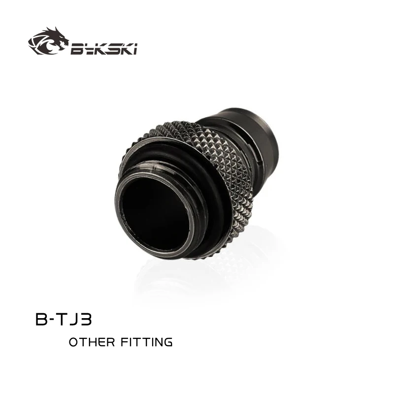 Bykski B-TJ3 Fill Liquid Fitting Use for 9.5*12.7mm / 10*16mm Soft Tube G1/4'' Computer Accessories 3/8 Hand Tighten Joint
