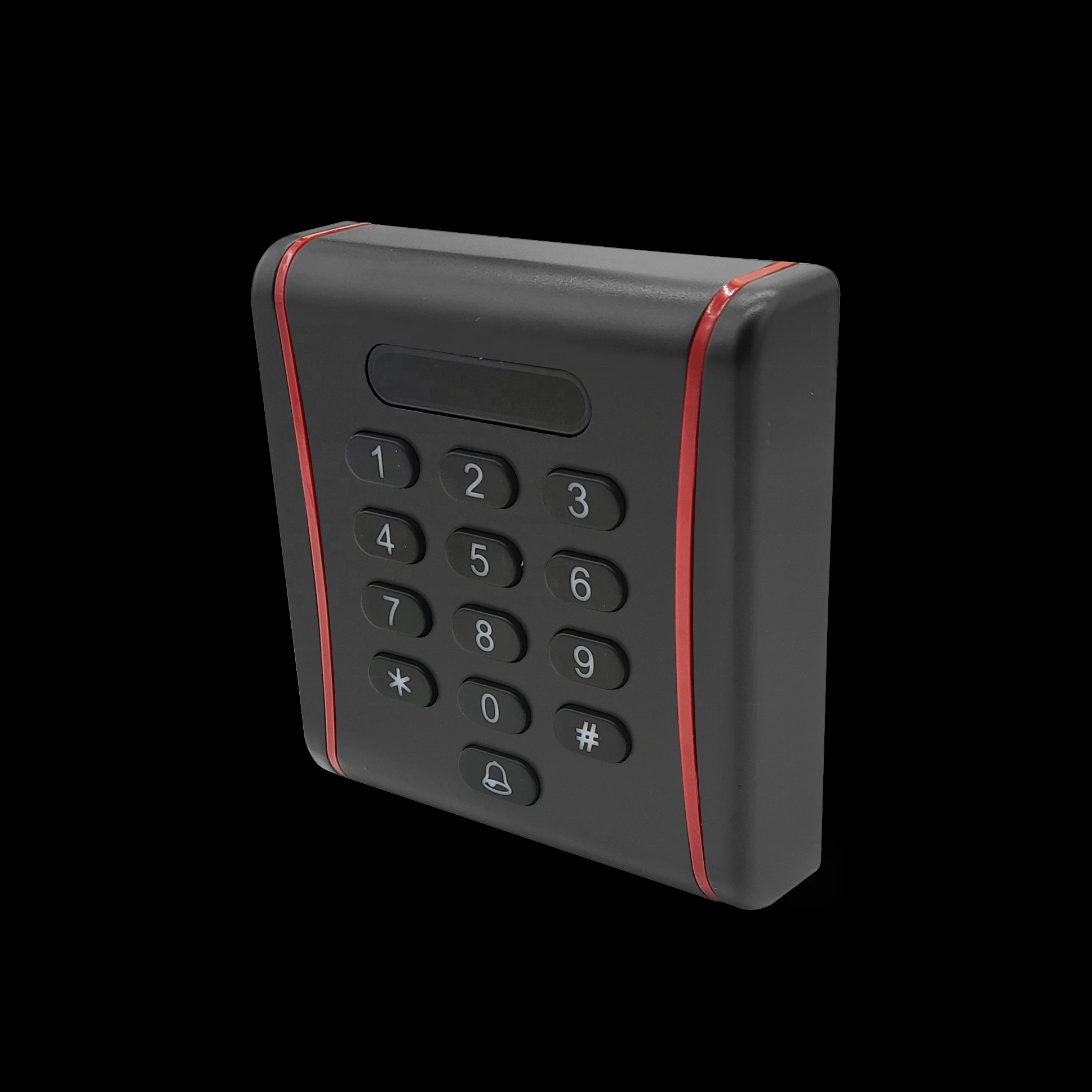 Rt381e 125khz rfid plásticos assistente de casa teclado cartão de identificação leitor autônomo teclado controle acesso porta