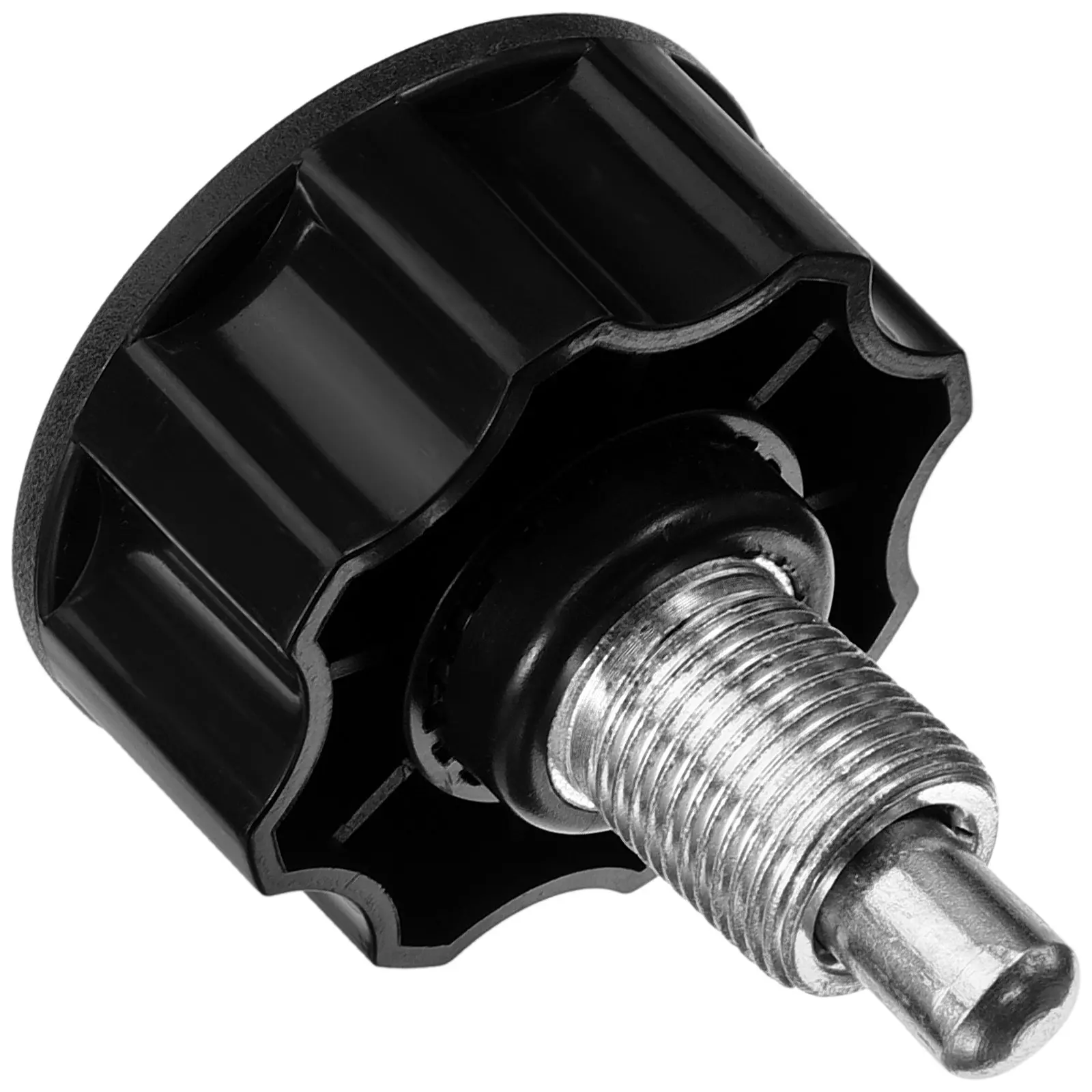 Exercise Bike Knob Pull Pin Ball Type Rotating Adjustment Screw Fitness Equipment Replacement Part for Height Adjustment Gym Use