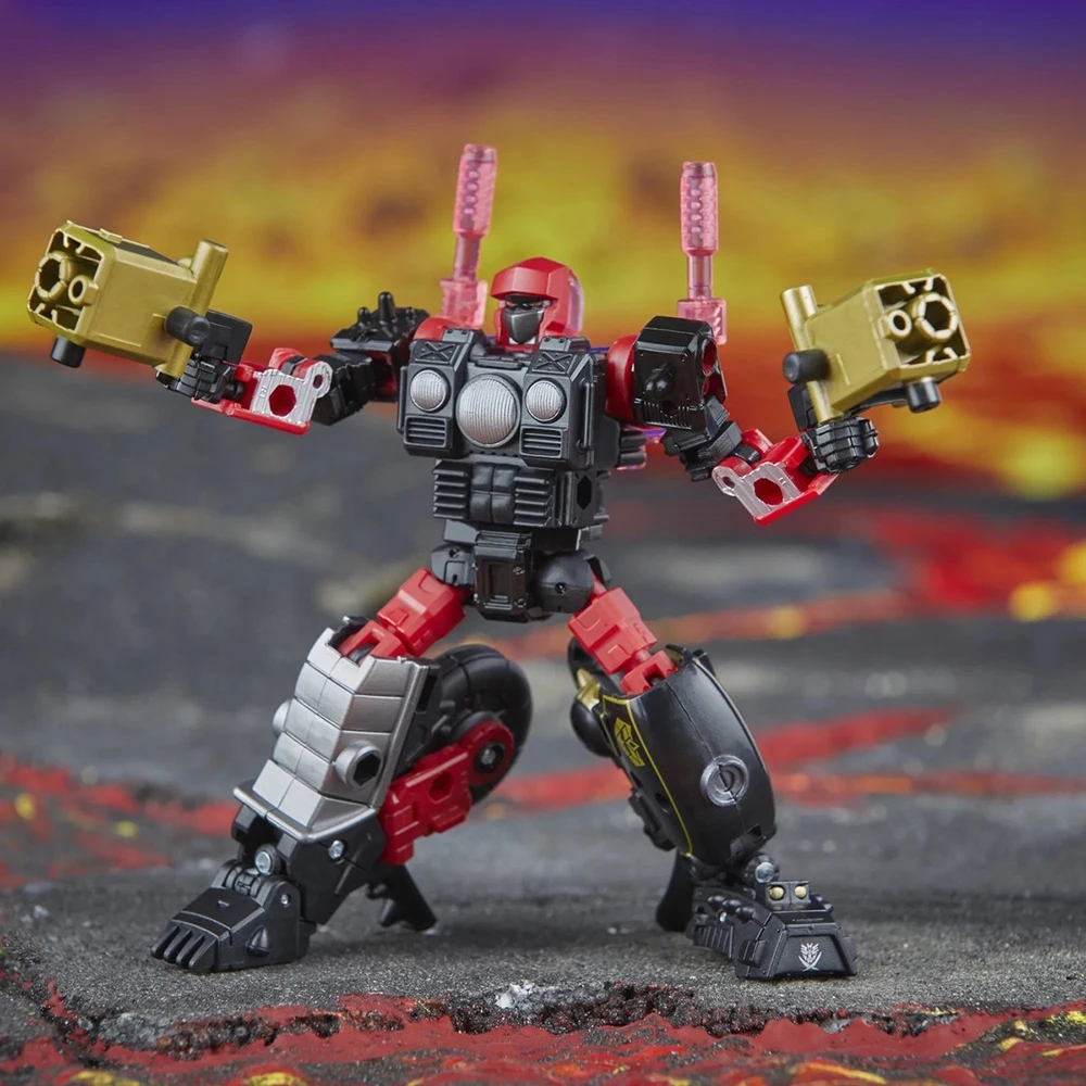 Auf Lager Hasbro Transformers Legacy United Star Raider Road Pig Schöne Sammlerfigur, 14 cm, Deluxe-Klasse, Anime-Actionmodellfigur