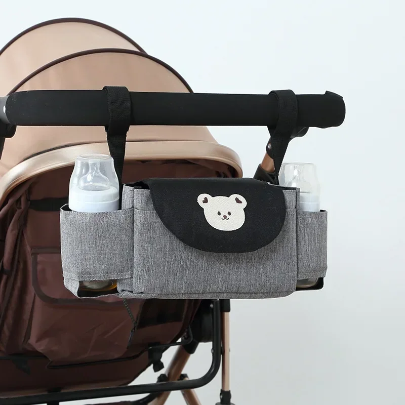 Diaper bag Cartoon Baby Stroller Organizer Nappy Diaper Bags Carriage Buggy Pram Cart Basket Hook Stroller Accessories