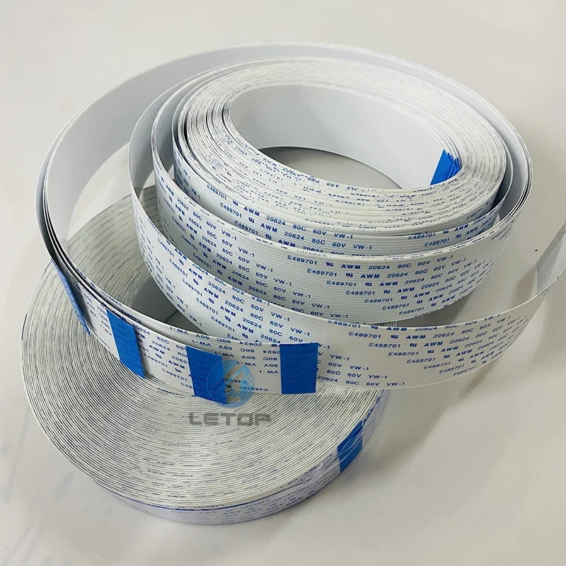 Printer Long Data Cable Senyang Board Cable for XP600/DX5/DX7/I3200 Head Printer FFC Flat Cable 26P