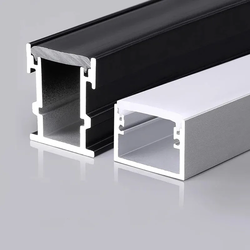 

1.5M Indoor Floor Light Skirting Baseboard Aluminium Led Wall Skirting Profile Recessed Ground Bar Strip Lighting