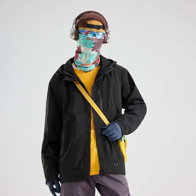 

Soft Shell Jacket Men's and Women's Autumn Windproof and Waterproof Hiking Suit Sports Outdoor Hooded Jacket