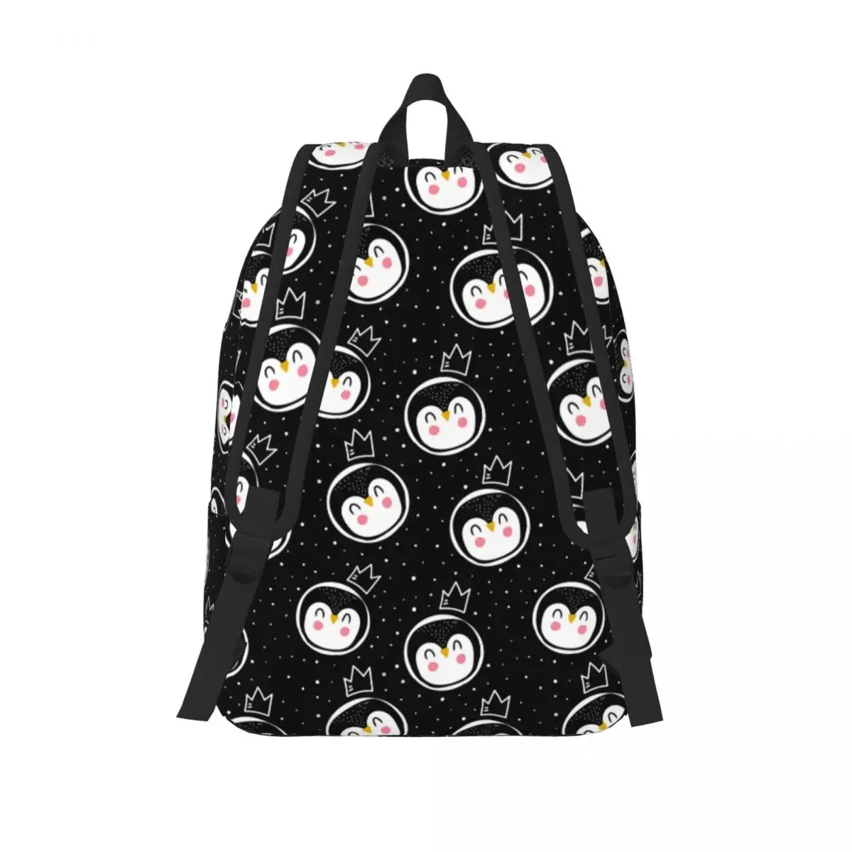 Cute Penguin Animal Backpack for Boy Girl Kids Student School Book Bags Canvas Daypack Kindergarten Primary Bag Lightweight