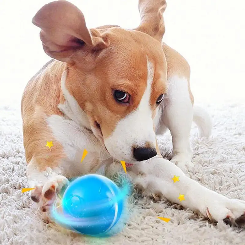 Bouncing Ball For Dogs Automatic Dog Toy Remote Control Interactive Dog Toys Bouncing Dog Toy Electric Dog Ball With Sounds And