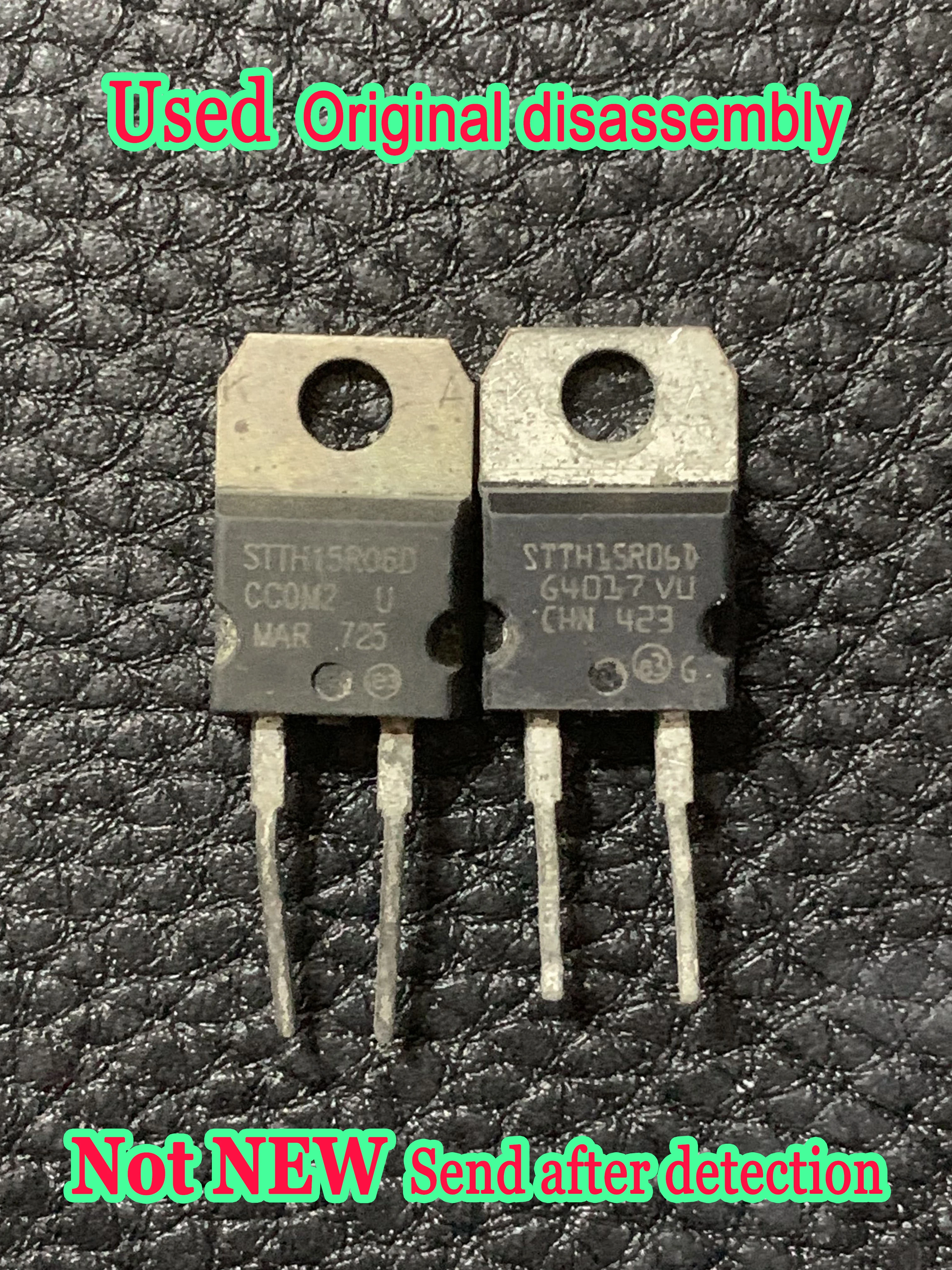 Original disassembly STTH15R06 TO-220-2 STTH15R06D 15A 600V In Stock 10pcs