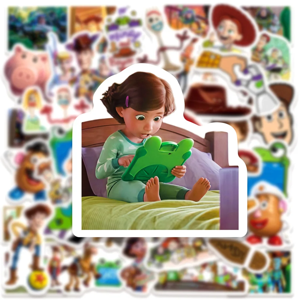 2026 Neu! 10/30/50 Stück Cartoon DSN Toy Story 5 Aufkleber DIY Dekoration PVC Wasserdicht Skateboard Notizbuch Tasse Graffiti Spielzeug – Detail 5
