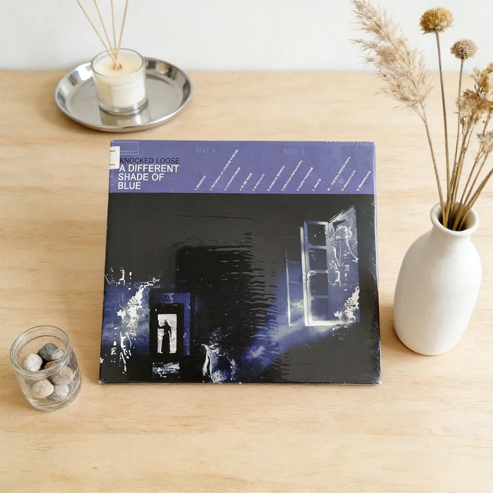 

CD "A Different Shade of Blue" By Knocked Loose A Brutal,Visceral Hardcore Punk Metalcore Masterpiece, Blending Crushing Riffs