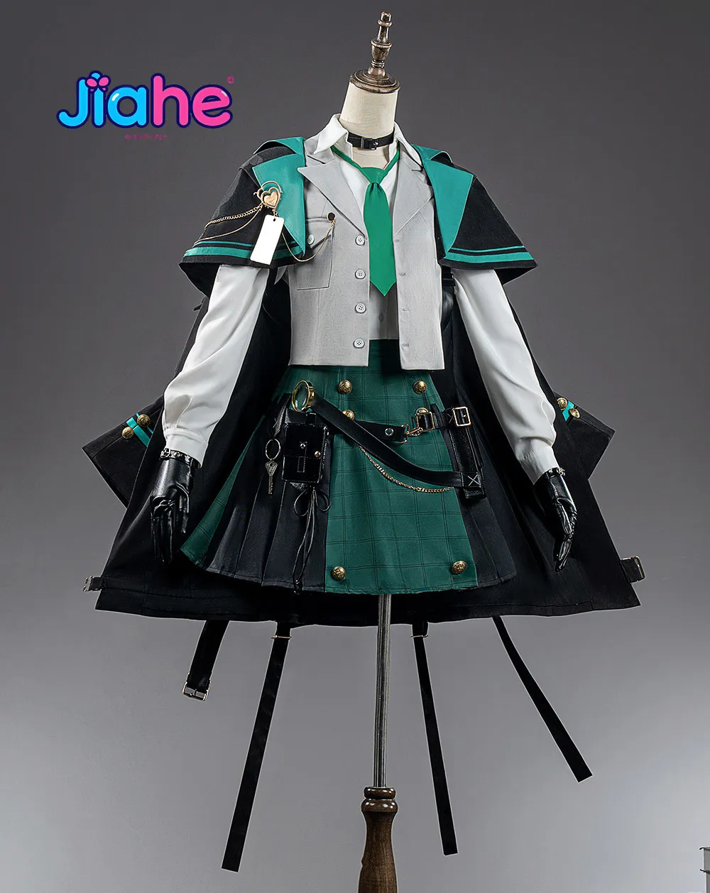 

Game Arknights Exusiai JR Linkage Game Suit Lovely JK Uniform Cosplay Costume Women Halloween Carnival Party Role Play Outfit