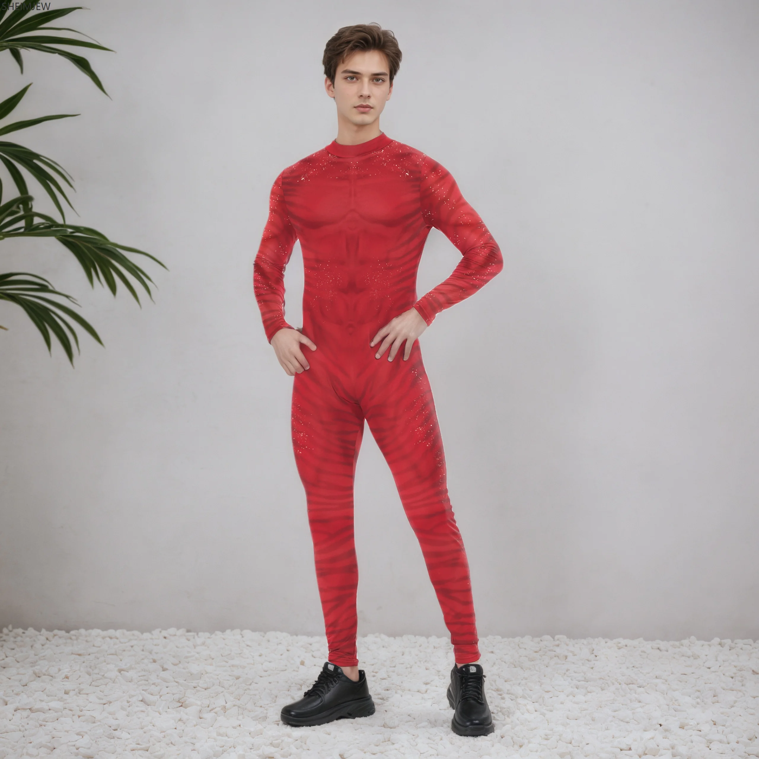 Movie Afan Alien Role Play 3d Jumpsuit Women's Men's Vanda Tiger Texture Costume Halloween Zenti Party Camouflage Tights 2026