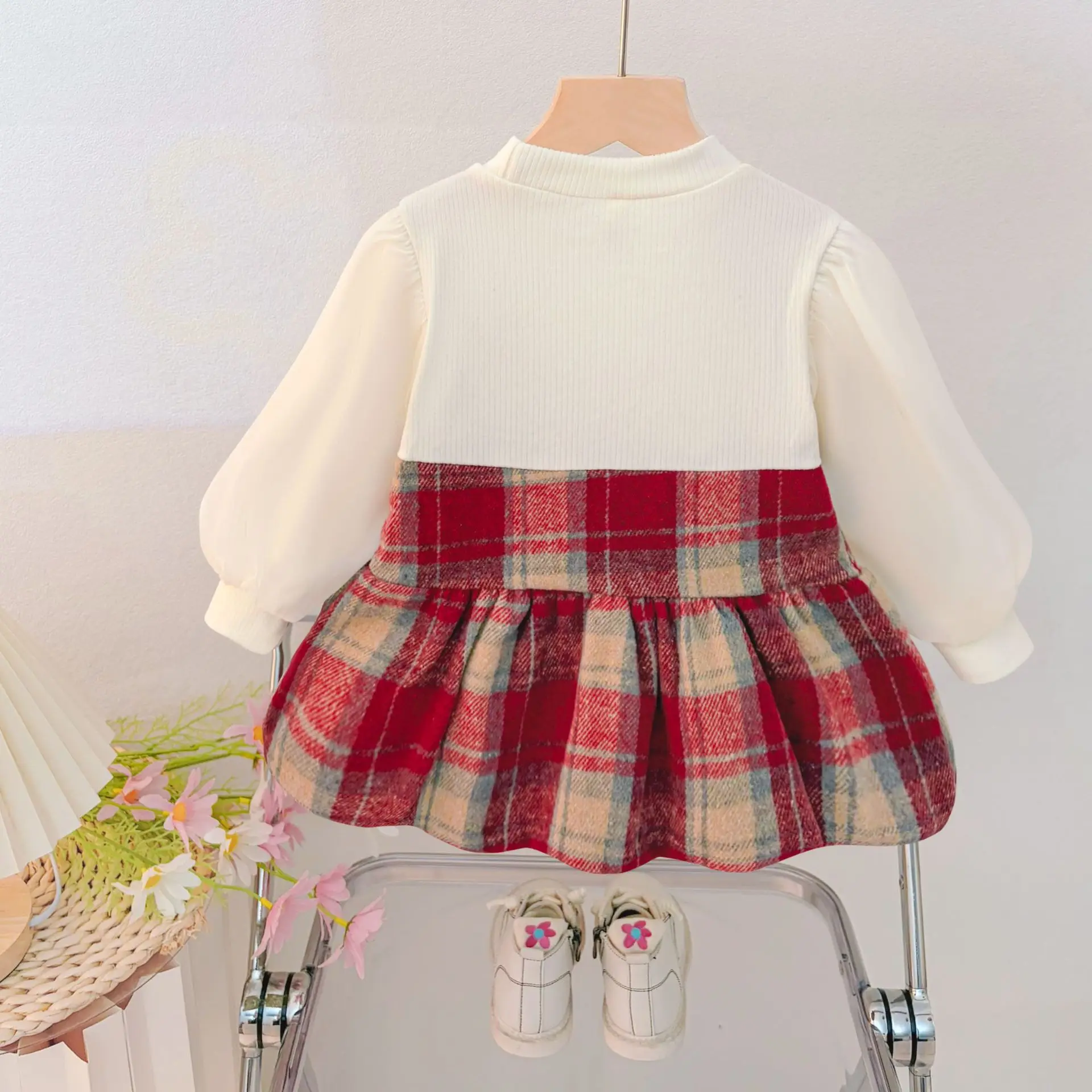 Girls Dresses Spring Autumn Children Cute Long Sleeve Dress For Baby Girl Princess Party Clothes Kids Costume Toddler Dresses 3Y