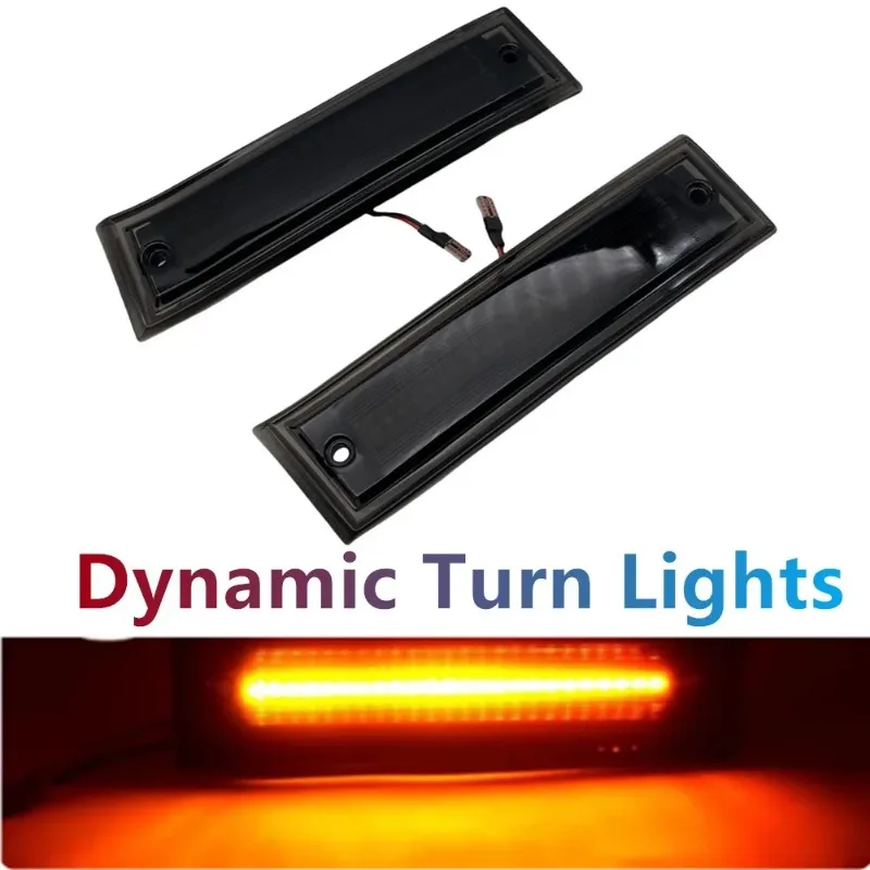 Car LED Dynamic Turn Signal Side Marker Light Blinker Indicator For Chevrolet C/K 1500 2500 3500 Tahoe Suburban Silverado/GMC