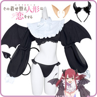 Anime Rizu Kyun Kitagawa Marin Cosplay My Dress Up Darling Cosplay Bikini Kuroe Shizuku Wig set Halloween Costume Women Party