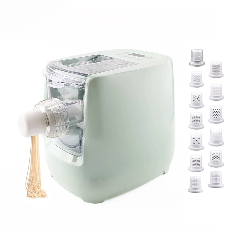 Automatic Electric Pasta Maker Vegetable Noodle Press Machine Dumpling Wrapper Cutter Spaghetti Hanger Dough Blender Mixer EU US