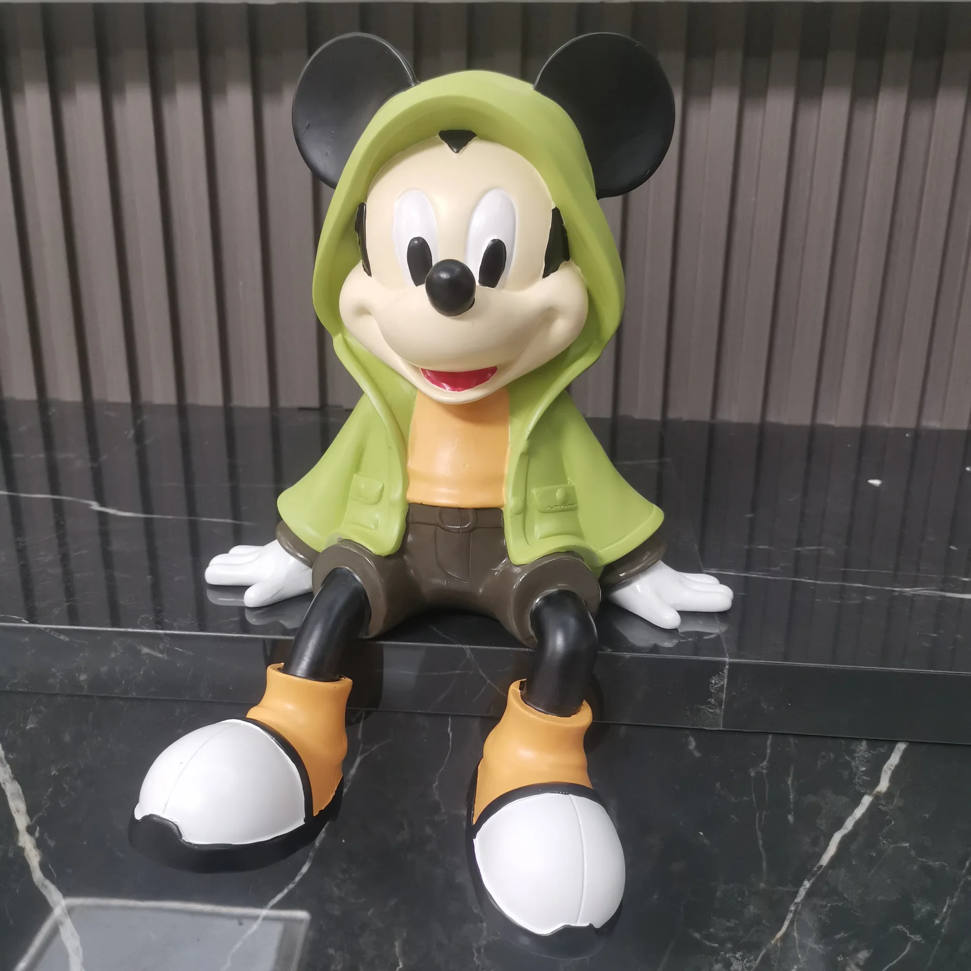 30cm Disney Mickey Sitting Posture Decoration Living Room Tv Cabinet Home Decor Office Desktop Good Things Child Brithday Gift