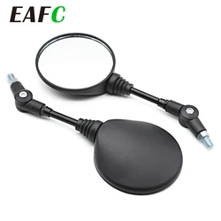 2pcs Rear Mirror Foldable Round 10MM Scooter Mirror for KTM Mirror Motocross Accessories for Bike Rearview Motorcycle Mirrors