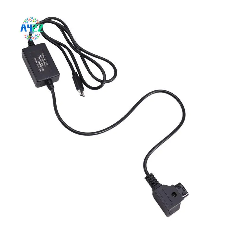 A42Z-D Tap Male To Type C Power Cable 3A Multi Guards High Efficiency D Tap Fast Charging Power Cable For Camera D Tap Cable