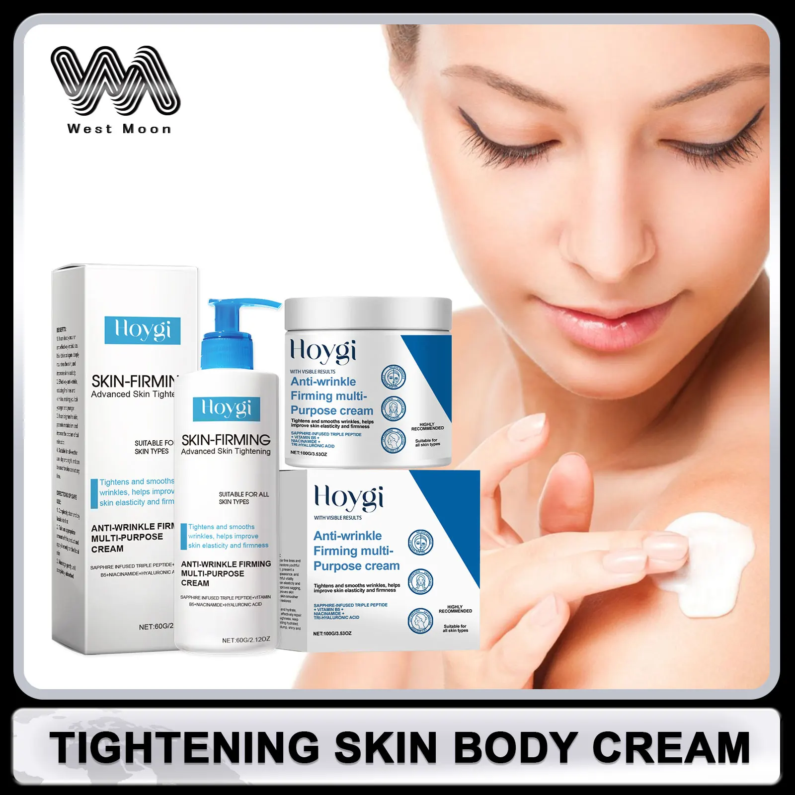 

Firming Facial Cream Reduce Fine Lines Smoothing Tightening Skin Increase Elasticity Cream Improve Sagging Dry Skin Body Lotion