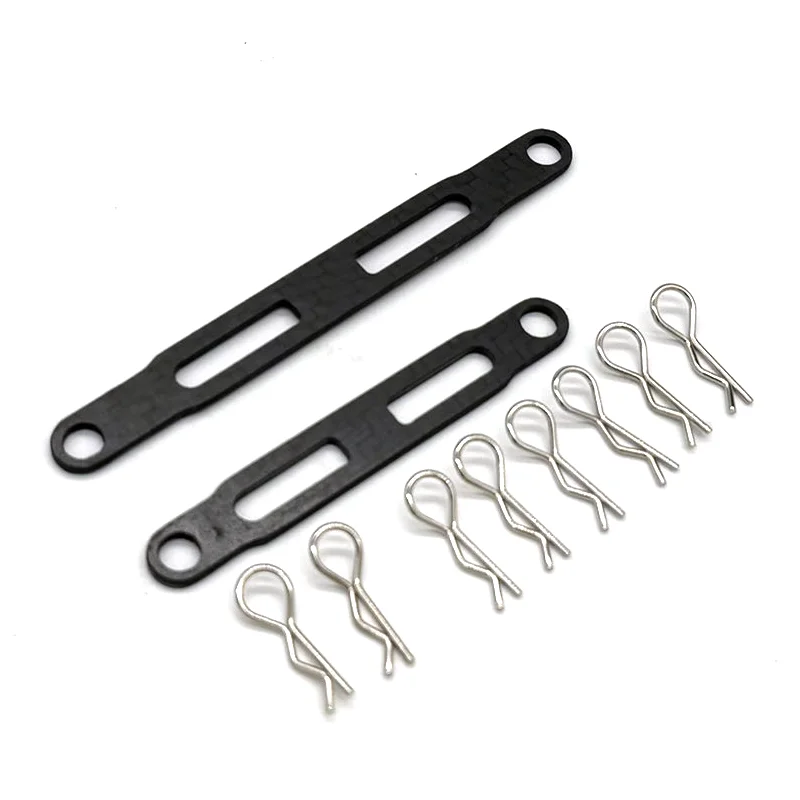 HNR H9804 RC Foxhound 1/10 Metal Carbon Fiber 2nd Floor Battery Plate Shell Column Support Parts