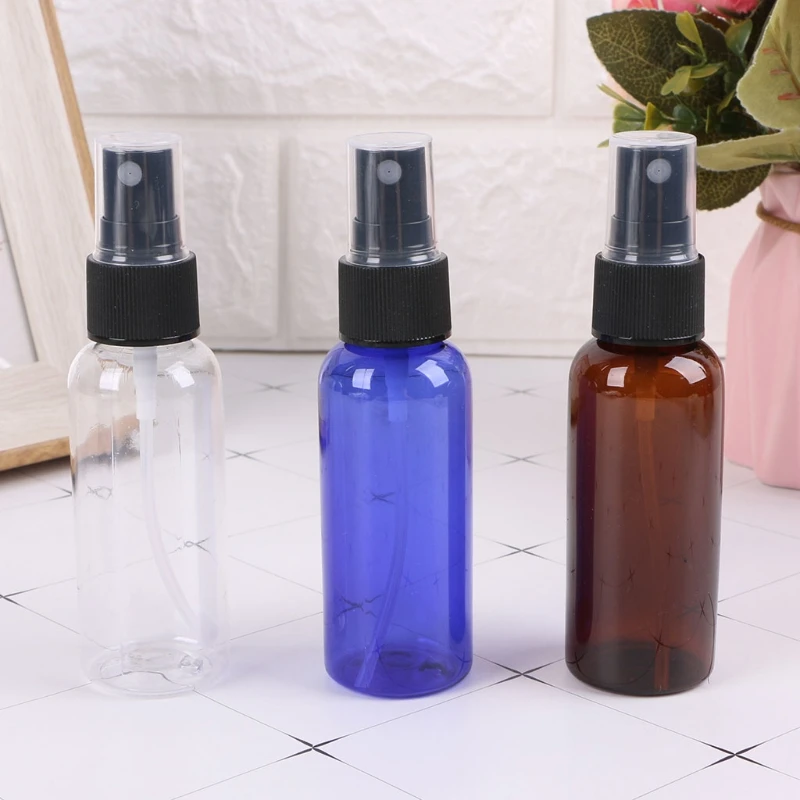 50ml Refillable Press Bottle Liquid Container Atomizer Travel