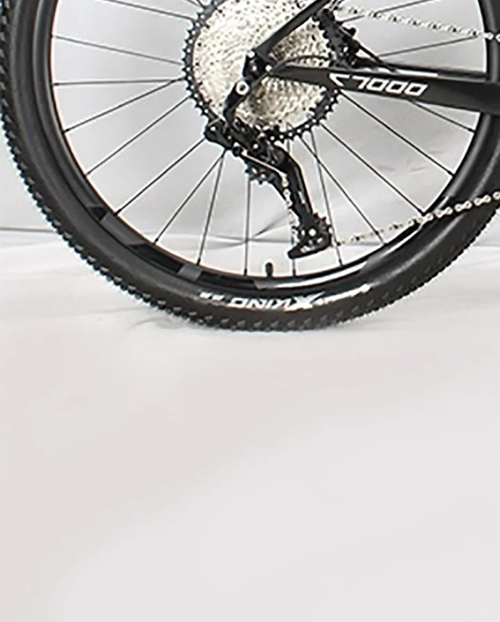 Custom 27.5 Inch 12 Speed Carbon Fiber Frame Double Disc Brake Hydraulic 2.2