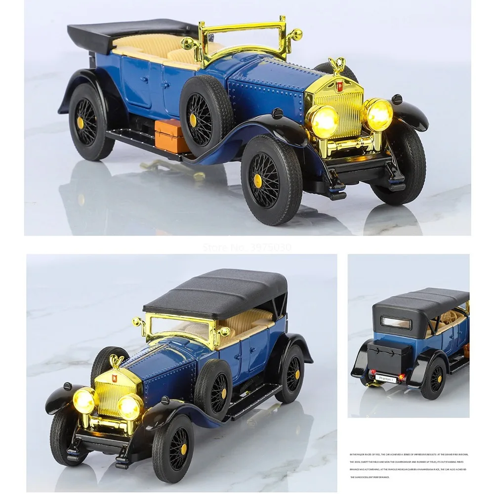 1:32 스케일 롤스로이스 팬텀 자동차 미니어처 모델 장난감 휠 충격 흡수 풀백 차량 모델 소년들이 좋아하는 장난감