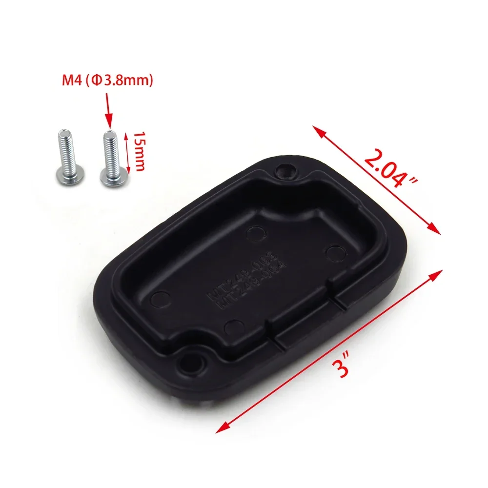 Motorcycle Parts Groove Clutch Master Cylinder Cover for Harley 2006-2017 VRSC,2014-2016 Touring Black Chrome