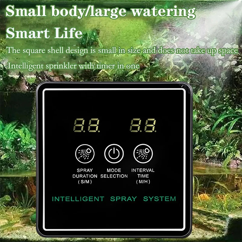 

Timing atomization landscaping automatic spray irrigation suit adjustable direction sprinkler simulating rain forest humidifier