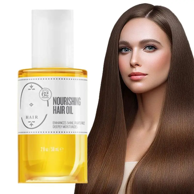 30ml Brazilian Glossy Nourishing Hair Repairs Dry Frizzy Hair Nourishes Brightens Smoothes Anti-Frizz Moisturiz Essential Oil