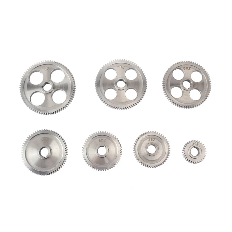 

AC88-7Pcs Набор шестерен с императорской сменой для токарного станка WM210V Набор шестерен с дюймовой резьбой
