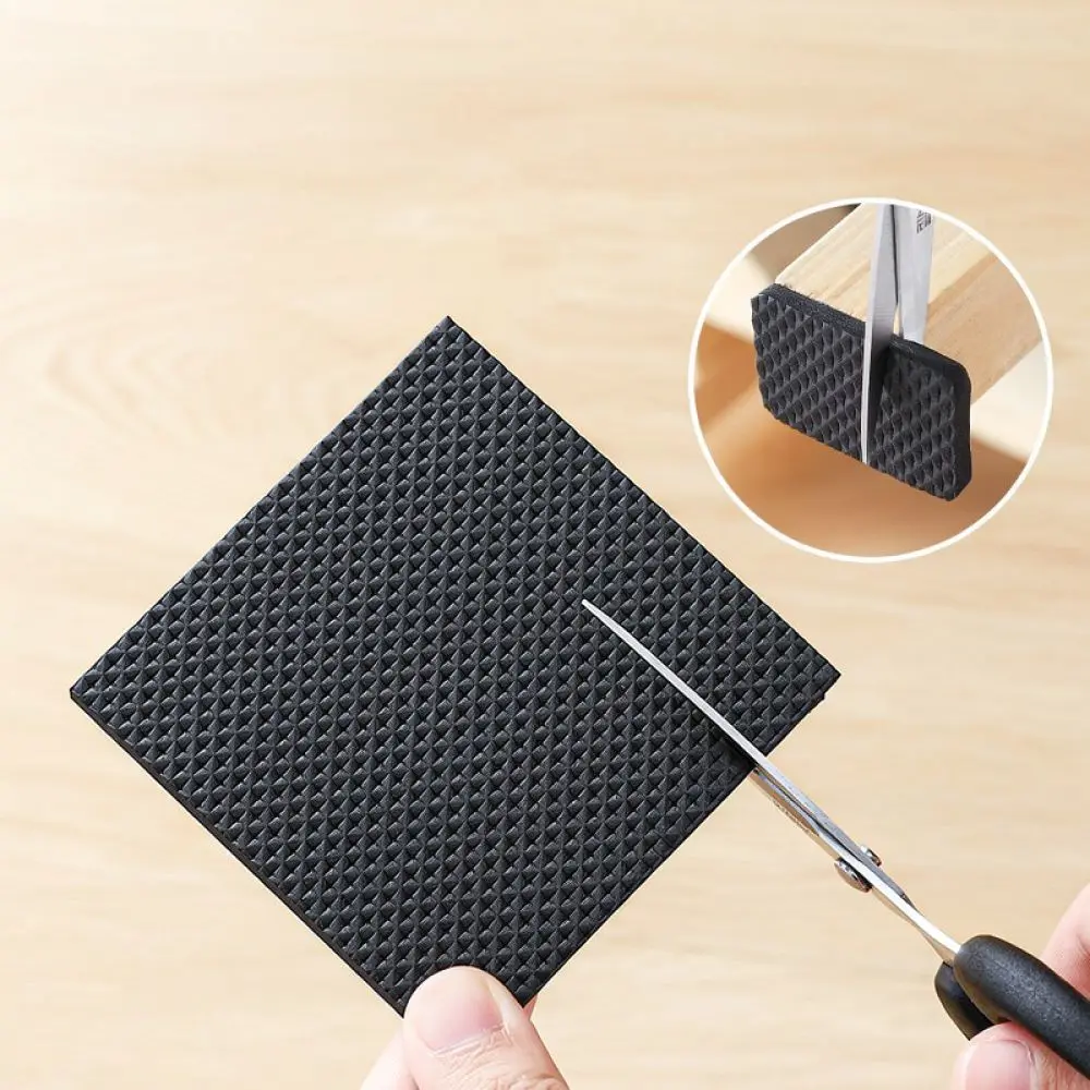 Heavy Duty Floor Protectors Furniture Feet Pads Anti Scratch Rubber Chair Leg Covers Silent Table Moving Mats Floor Saver
