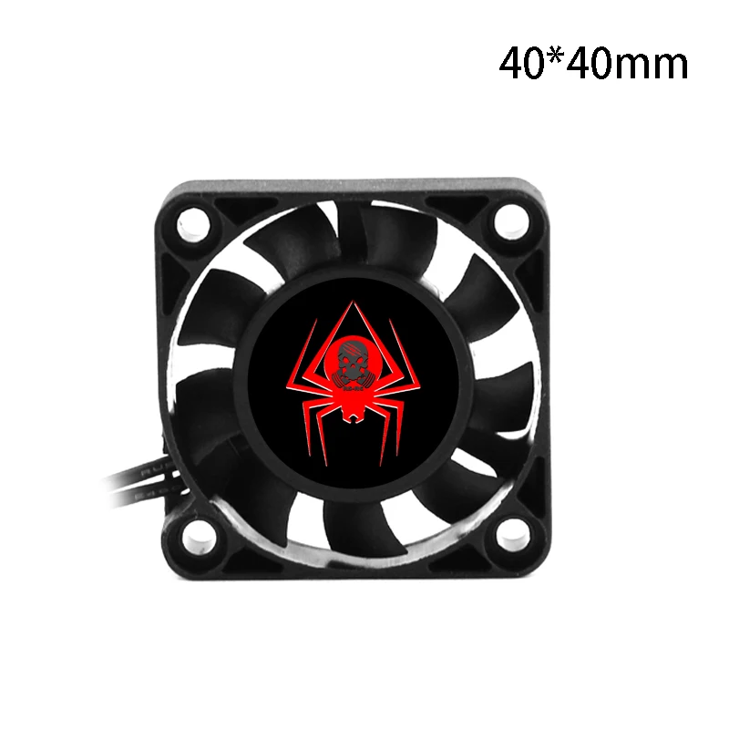High Speed ESC Cooling Fan 25-50mm, 6V-8.5V 28000rpm RC Motor Fan for 1/8 1/10 1/12 RC Car Heat Dissipation Parts