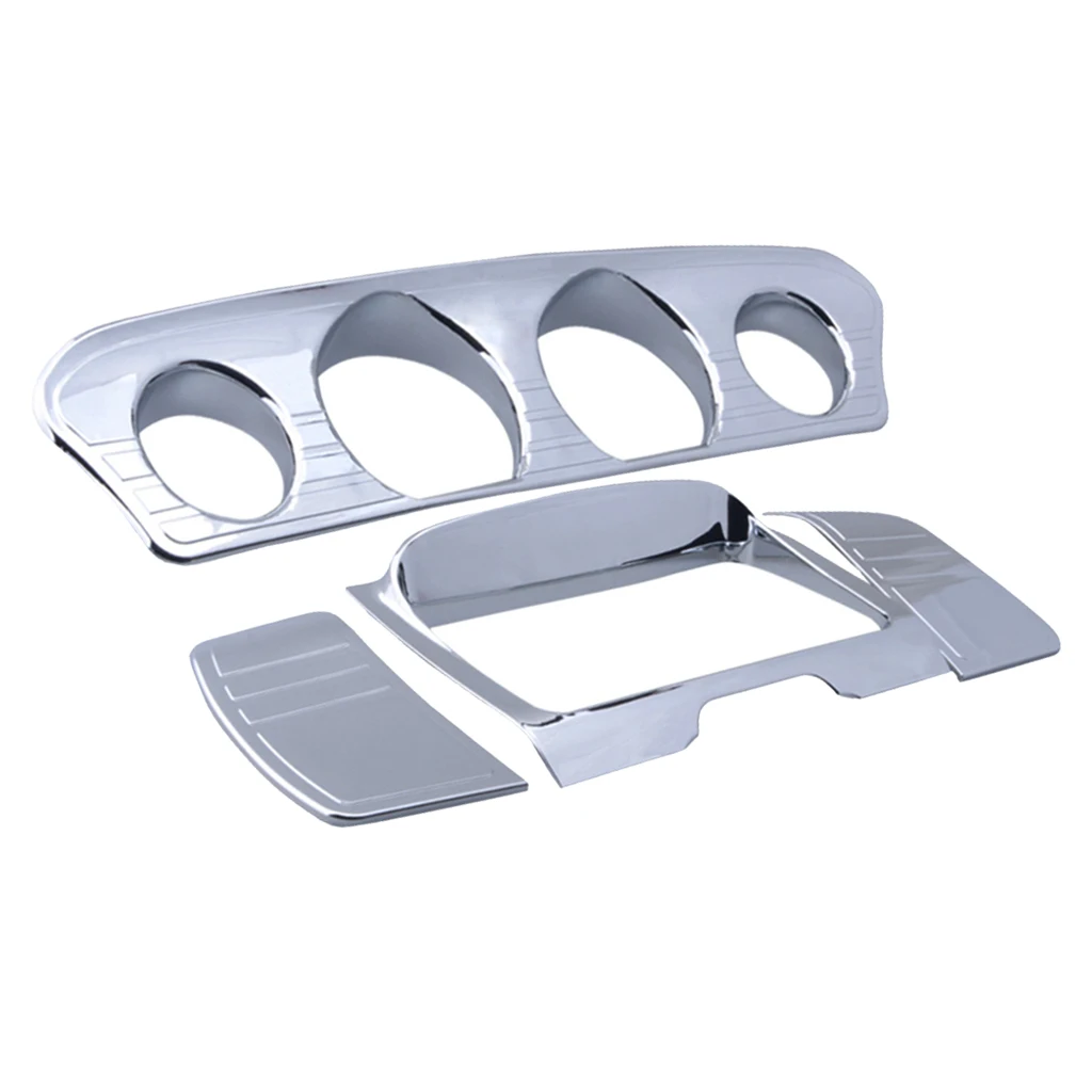 

Plastic Speedometer Bezels Horn Cover Stereo Accent Trim for Touring Electra Glides 2014-2018
