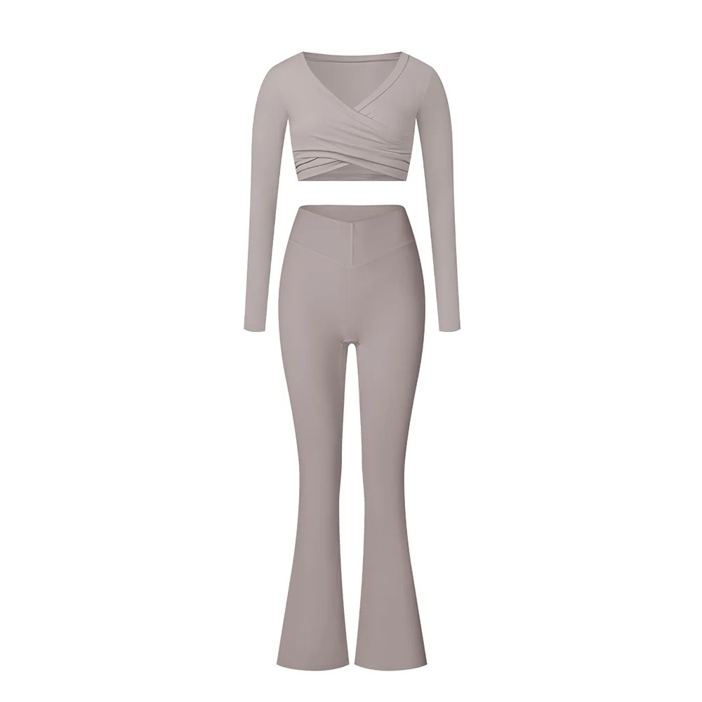 Brushed Seamless Yoga Set – New Arrival, Sculpting & Comfort Fit for Women, Perfect for Workout & Casual Wear