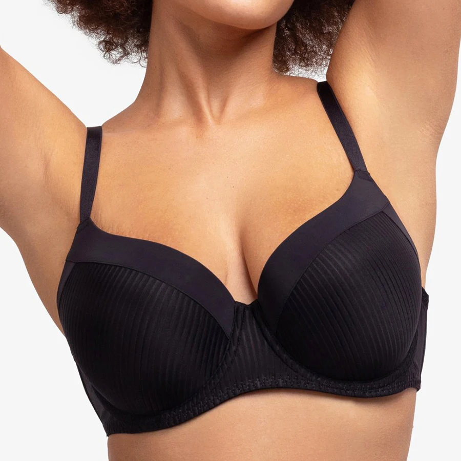 Women's Push Up T-shirt Bra Plus Size Underwire Female Lightly Padded Supportive Lingerie 34 36 38 40 42 B C D DD DDD/E