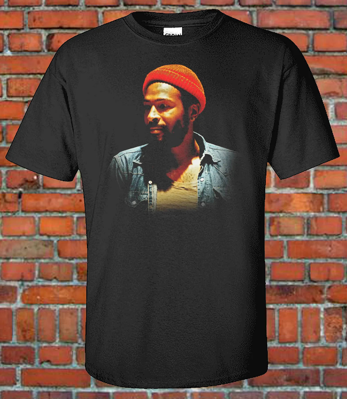 

Marvin Gaye R&B Music Singer T-Shirt Unisex Cotton Tee Classic EXCLUSIVE