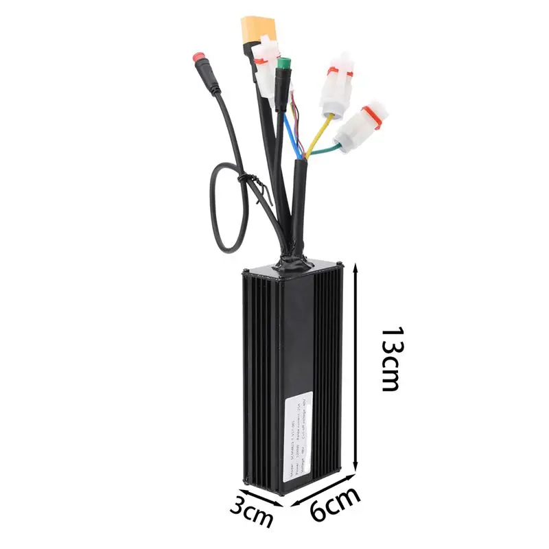 AEF5-48V 1200W25A XT90 Electric Bicycle Scooter Brushless Motor Controller Electric Bicycle Accessories Parts For DUCATI