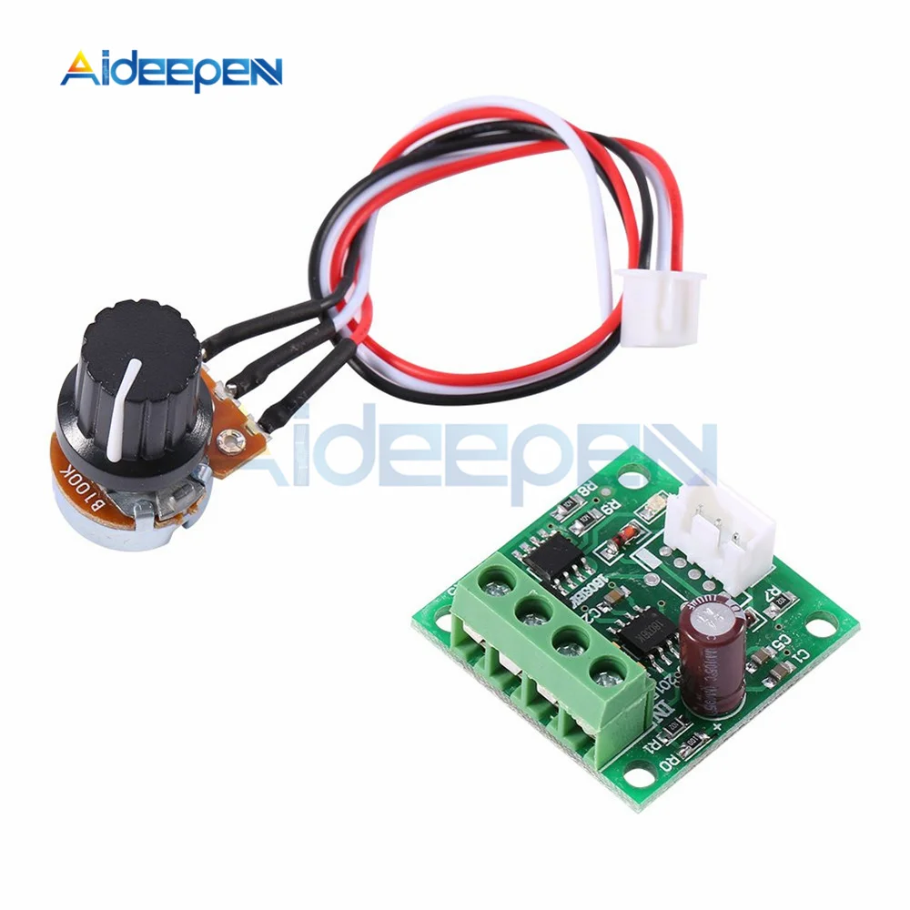 PWM-Motor-Drehzahlregler, automatisches DC-Motor-Regulierungsmodul, DC 1,8 V, 3 V, 5 V, 6 V, 9 V, 12 V, 2 A, Überstromschutz – Detail 1