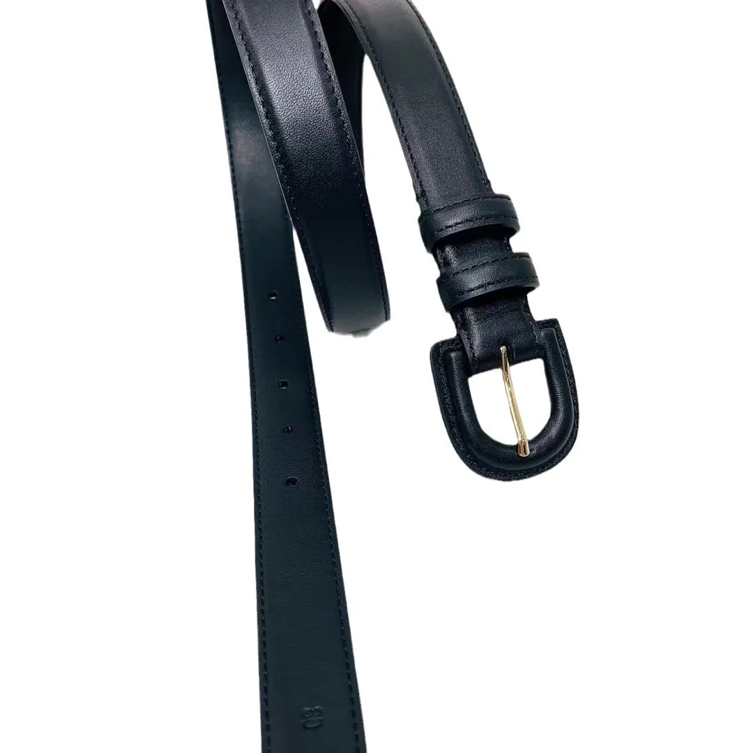 패션 여성 가죽 벨트 럭셔리 스키니 얇은 디자이너 벨트 여성 빈티지 버클 허리띠 다목적 장식 코트 드레스 청바지