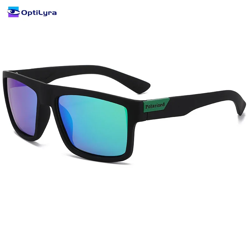 

OptiLyra Brand Fashionable Retro Square Sunglasses Are Suitable For Driving Fishing And Are Protected From UV 400