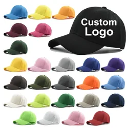 Custom Embroidered Baseball Caps For Men Woman Hat Custom Logo Men's cap Snapback Embroidery Print Text Design Trucker Mesh Hats