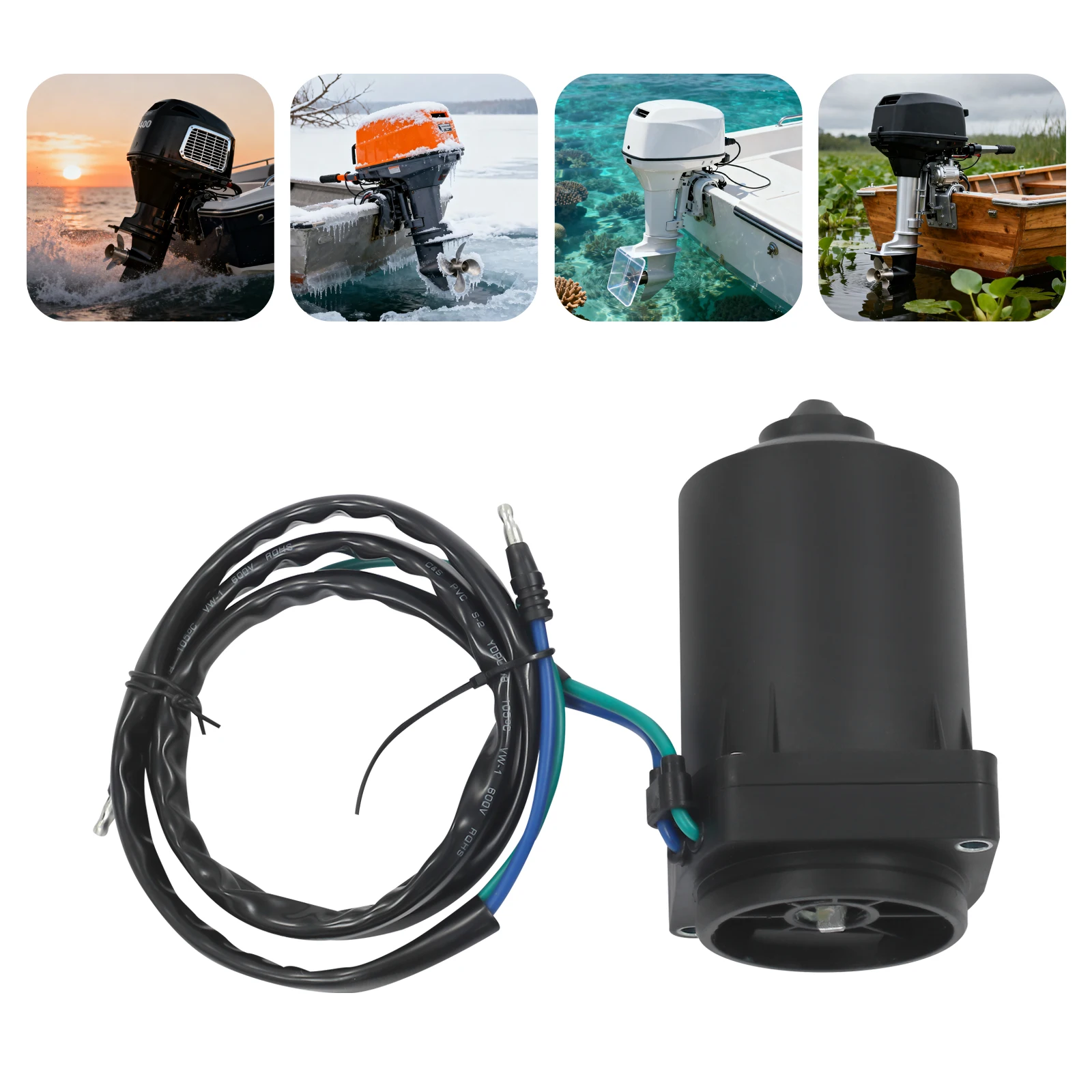 Lift Motor Outboard Motor Lift Motor Tilt & Trim Motor For Mercury Offshore Engine Lifting Motor Mercury Two Stroke Four Stroke