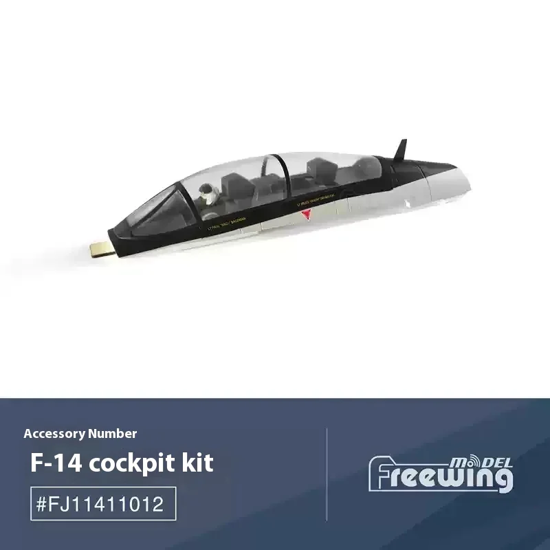 Freewing Double 64mm F-14 accessoires d'origine corps ailes principales autocollants de train d'atterrissage vis en fil d'acier Led